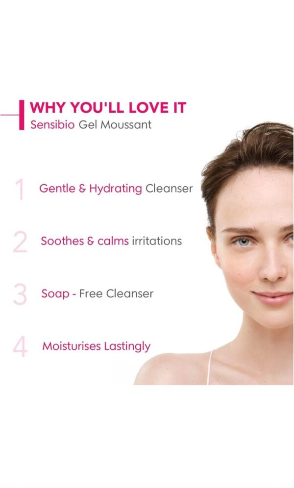 BIODERMA Sensibio Gel Moussant Face Wash  (45 ml) - Image 3