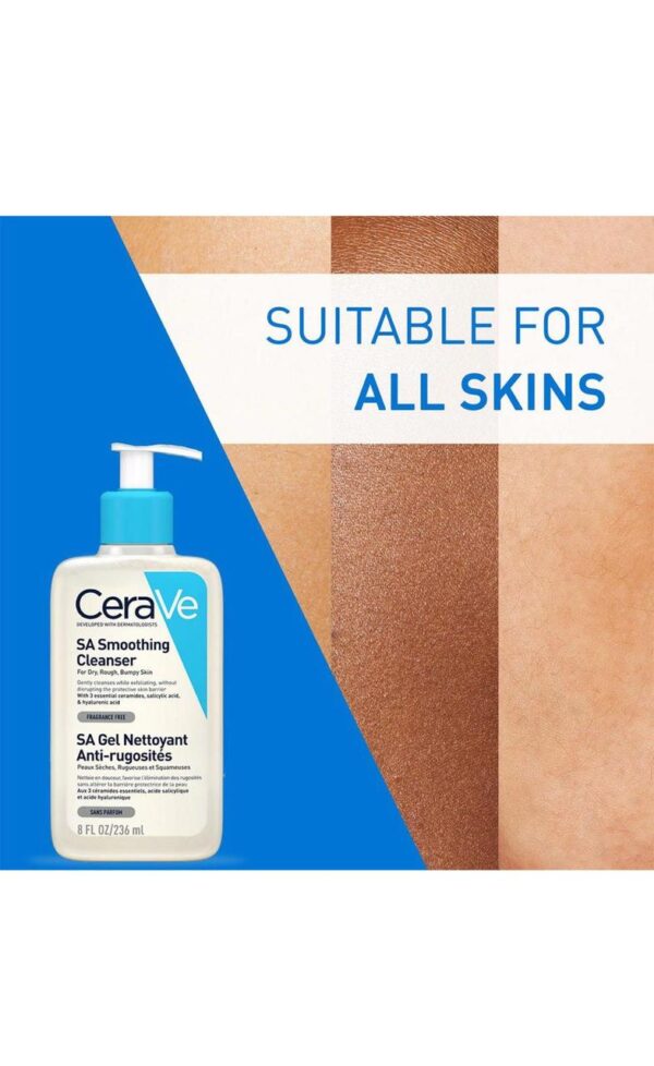 CeraVe SA Smoothing Cleanser (236ml) - Image 6