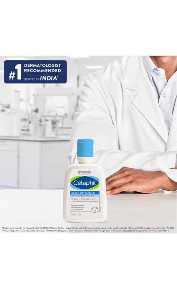 Cetaphil Gentle Skin Cleanser Dry to Normal Skin (125ml) - Image 2