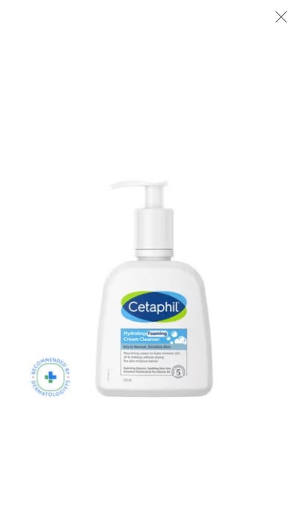 Cetaphil Hydrating Foaming Cream Cleanser  (236ml)