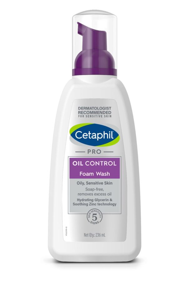 Cetaphil Pro Oil Control Foam Face Wash (236ml)
