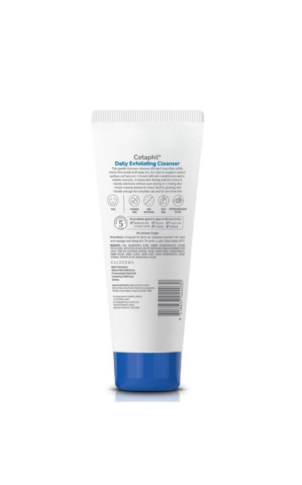Cetaphil Daily Exfoliating Cleanser (178ml) - Image 2