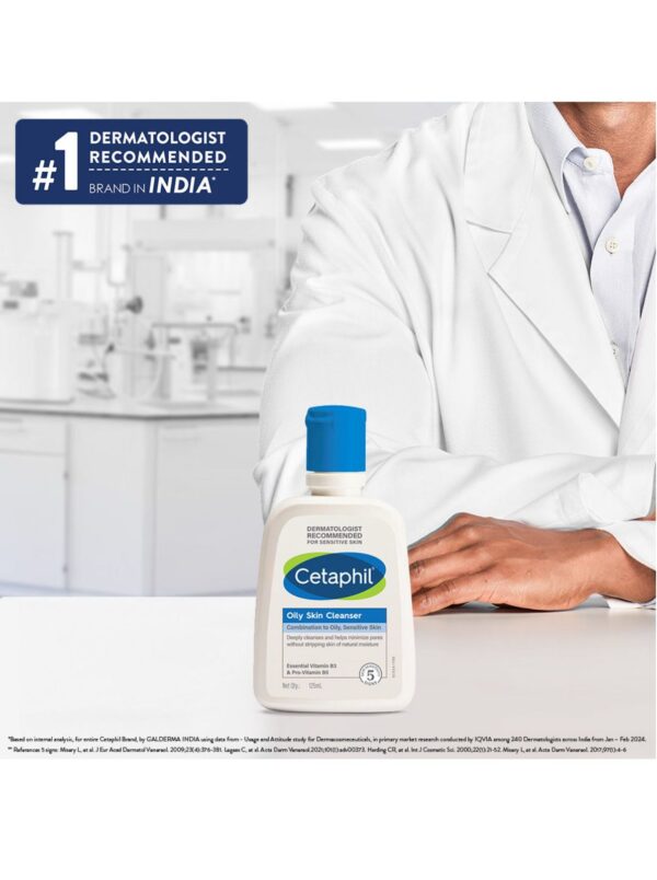 Cetaphil Cleanser for Oily Skin (125ml) - Image 2
