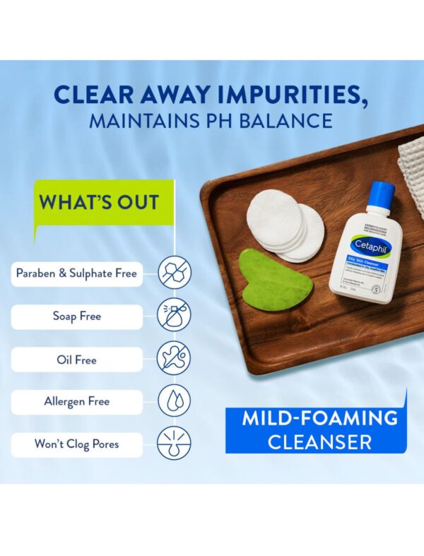 Cetaphil Cleanser for Oily Skin (125ml) - Image 6