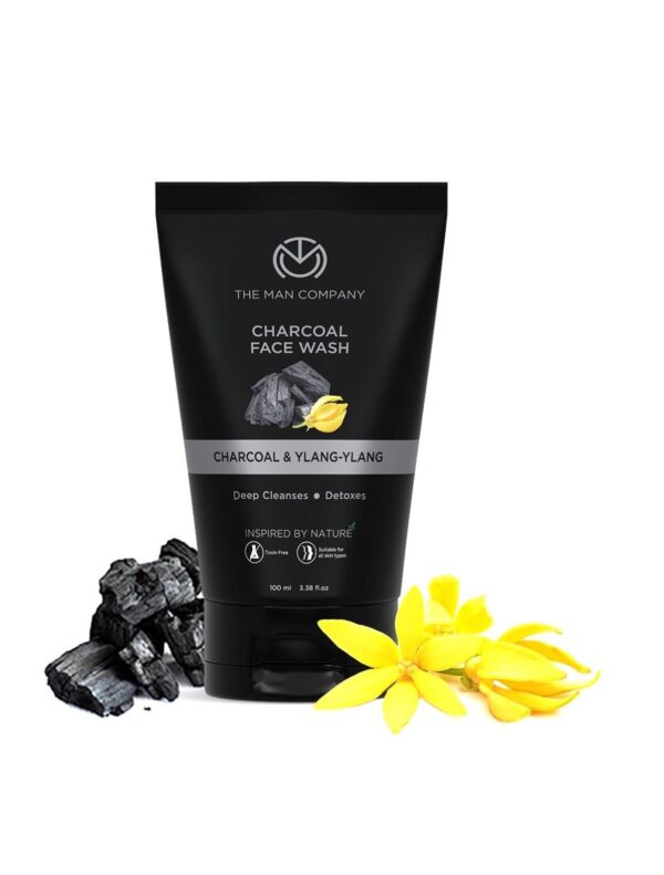 The Man Company Activated Charcoal Face Wash (100ml)