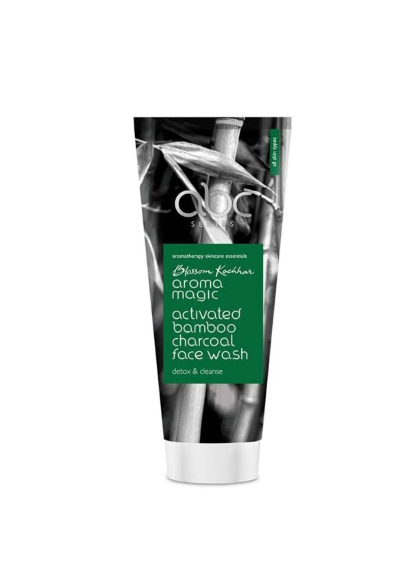 Aroma Magic Activated Bamboo Charcoal Face Wash-detox&cleanse (100ml)