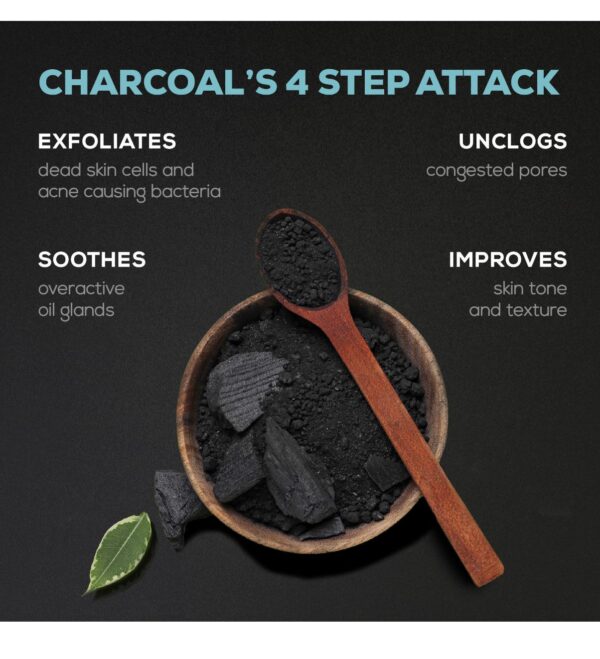 Joy Activated Charcoal Face Wash (150ml) - Image 2