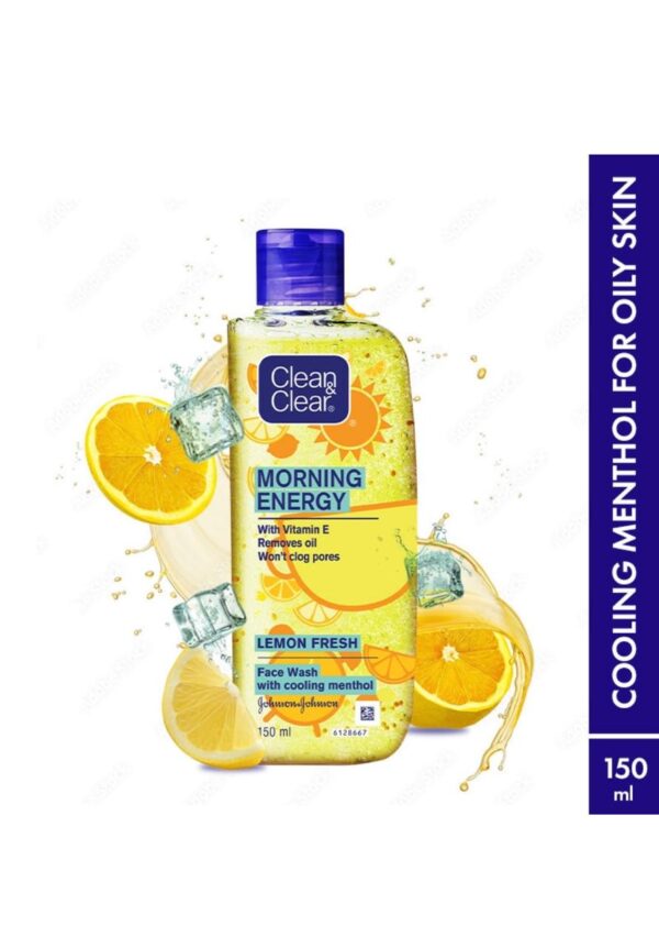 Clean & Clear Morning Energy Lemon Fresh Face Wash (150ml)