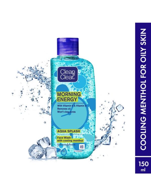 Clean & Clear Morning Energy Aqua Splash Face Wash (150ml)