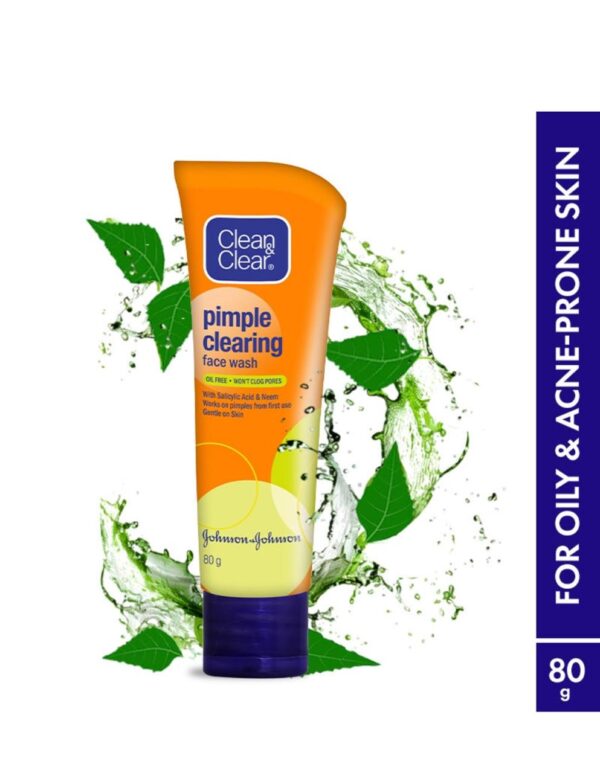 Clean & Clear Pimple Clearing Face Wash (80gm)