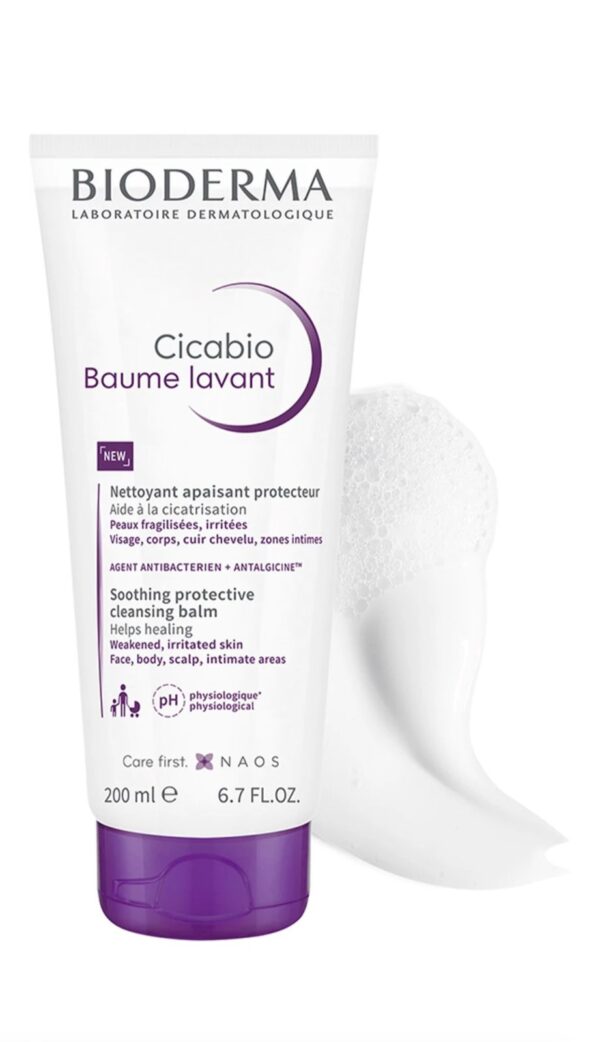Bioderma Cicabio Baume Lavant Face Wash (200ml)