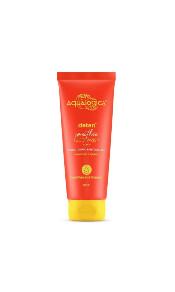 Aqualogica Detan+ Smoothie Face Wash for Tan removal (100ml)