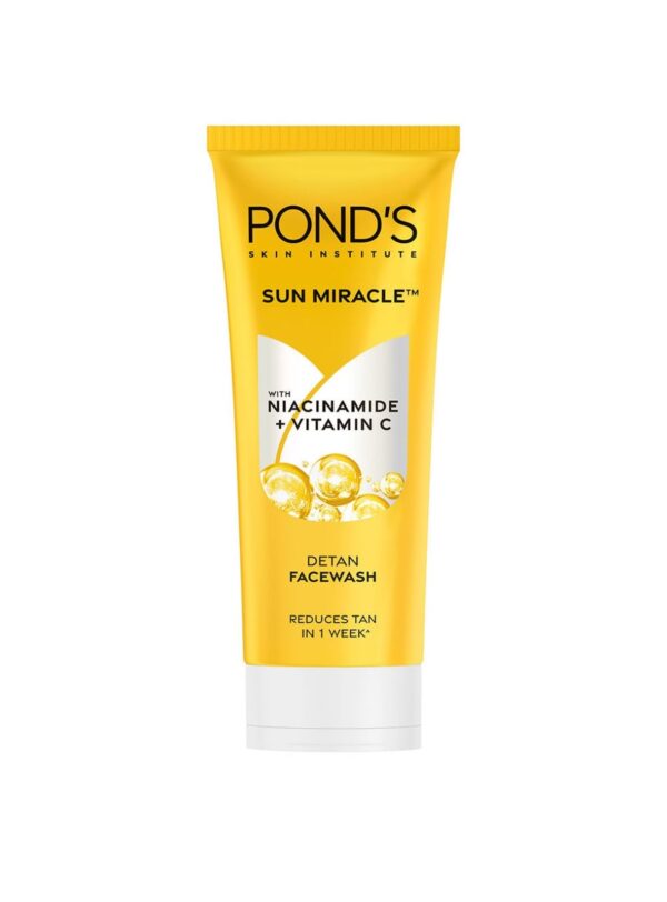 Ponds Detan Facewash, With Niacinamide & Vitamin C (100 g)